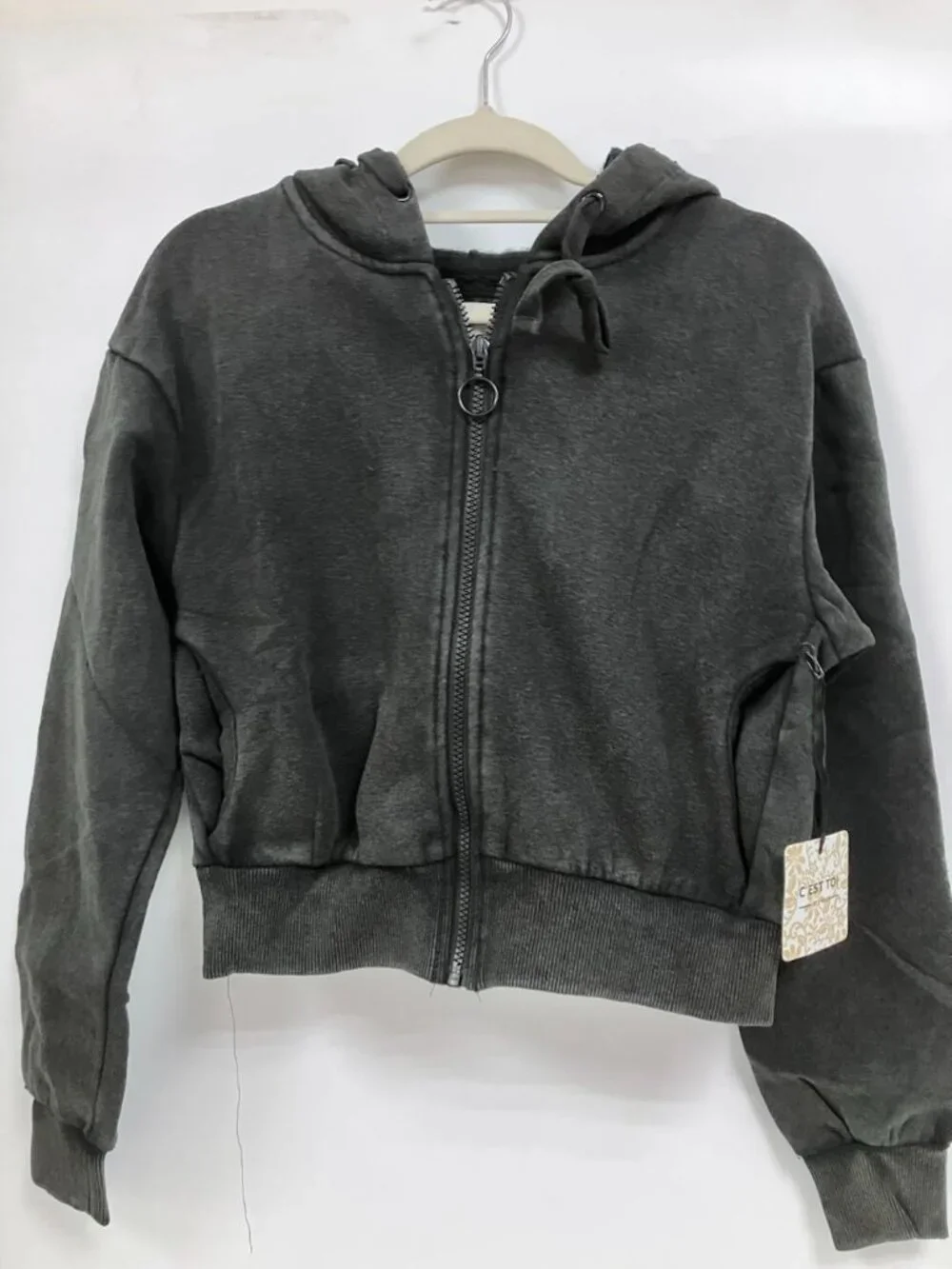 C'est Toi Women Casual Sweatshirt Hoodie Fashion Top Coat